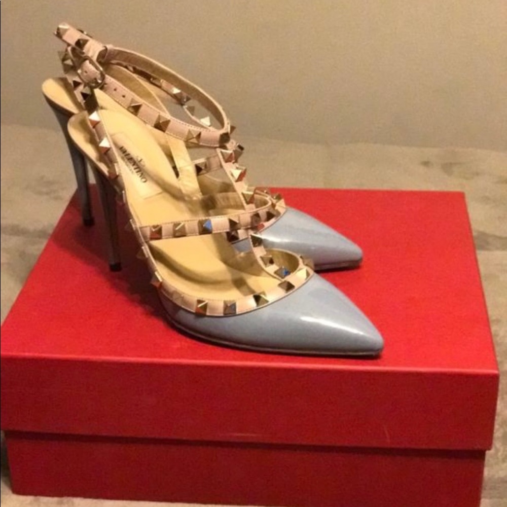 Rockstud valentino in grey
